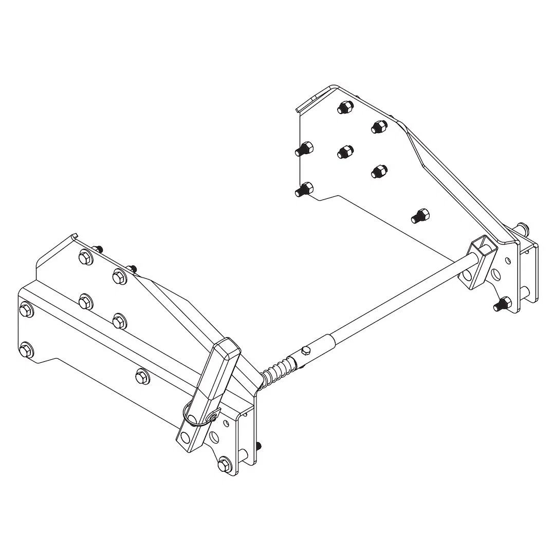 6059 – DEMCO Fifth Wheel Trailer Hitch Mount Kit, Replacement Side Rail For Premier and Ultra Slide Series Hitches